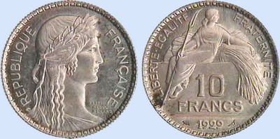 Concours 10 Francs essai BENARD
